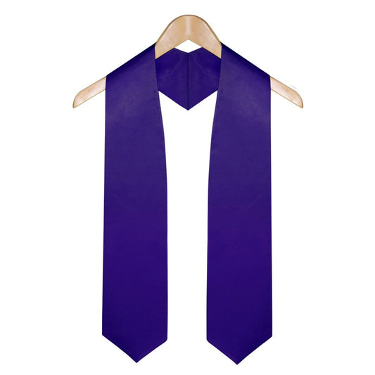 Purple University & College Graduation Stole - Stoles.com