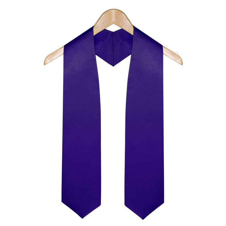 Purple Graduation Stole - Stoles.com