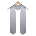 Silver University & College Graduation Stole - Stoles.com