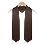 Brown Graduation Stole - Stoles.com