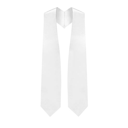 White Choir Stole - Stoles.com