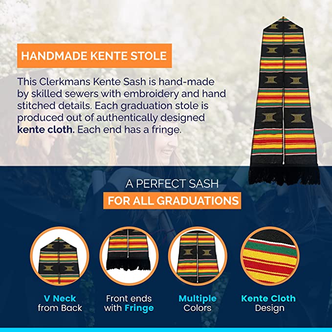 Kente Graduation Stole/Sash