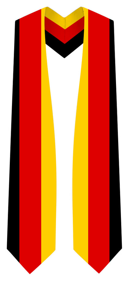 Germany Graduation Stole -  German Flag Sash