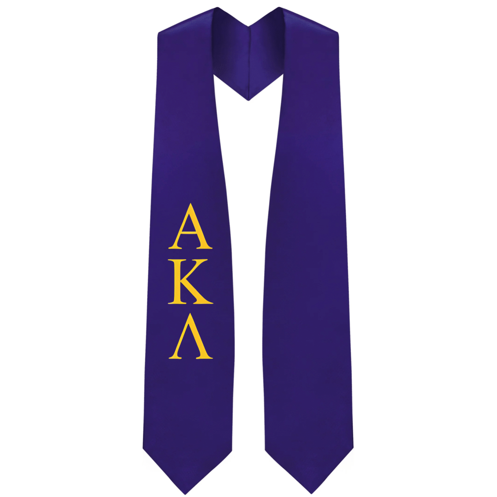 Alpha Kappa Lambda Greek Lettered Stole Stoles Alpha kappa lambda greek lettered stole stoles