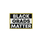 Black BLACK GRADS MATTER Graduation Stole - Stoles.com