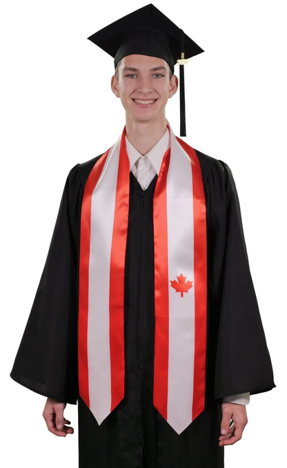 Canada Graduation Stole - Canada Flag Sash