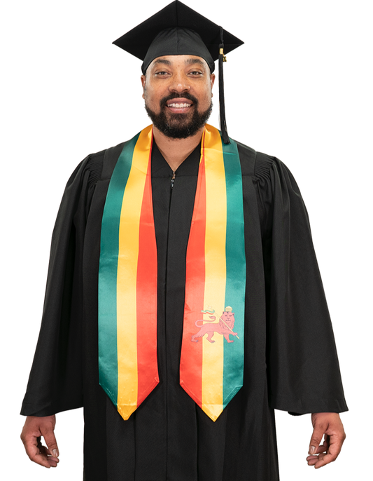 Ethiopia Graduation Stole -  Ethiopia Flag Sash