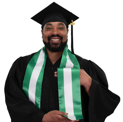 Nigeria Graduation Stole - Nigeria Flag Sash
