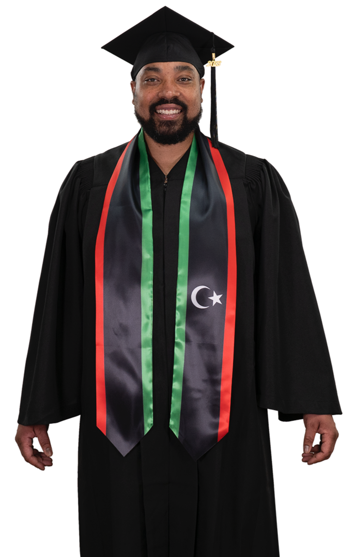 Libya Graduation Stole - Libya Flag Sash