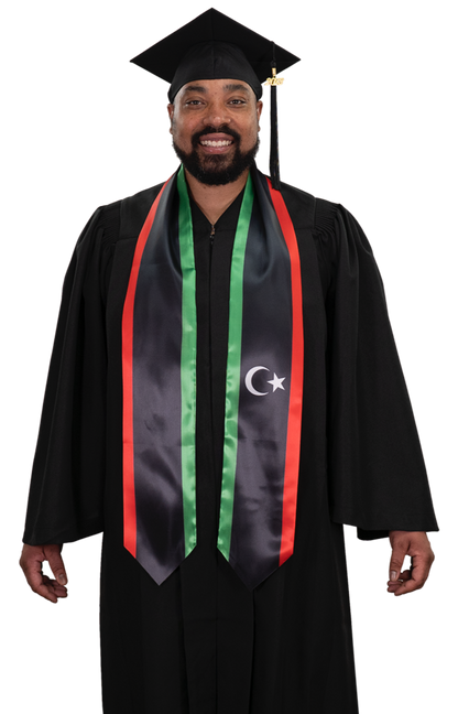 Libya Graduation Stole - Libya Flag Sash
