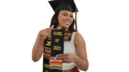 Class of 2023 Kente Cloth Graduation Stole