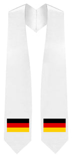 Germany Embroidered Patch Stole - German Flag Patch Sash