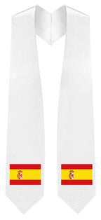 Spain Embroidered Patch Stole - Spanish Flag Patch Sash