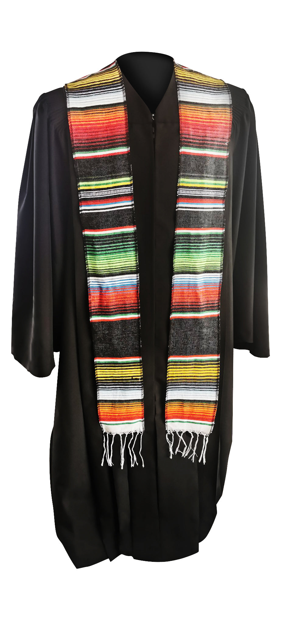 Black Mexican Serape Graduation Stole/Sash Black Mexican Serape Graduation Stole/Sash