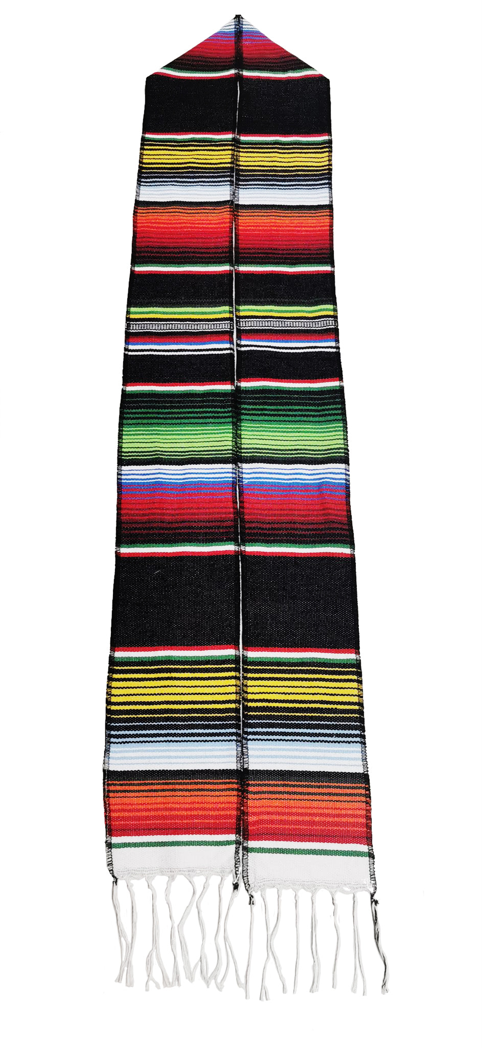 Black Mexican Serape Graduation Stole/Sash