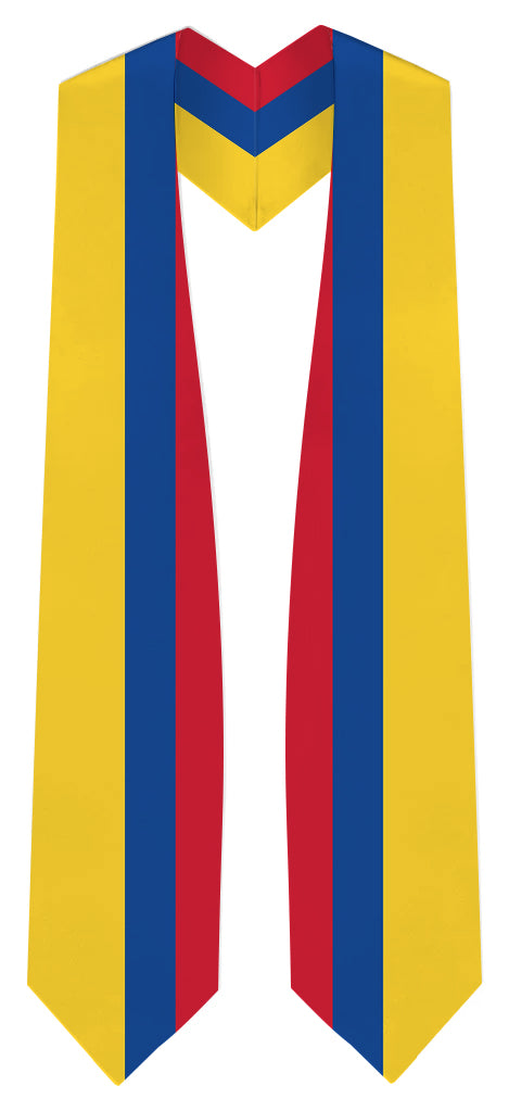 Colombia Graduation Stole - Colombian Flag Sash