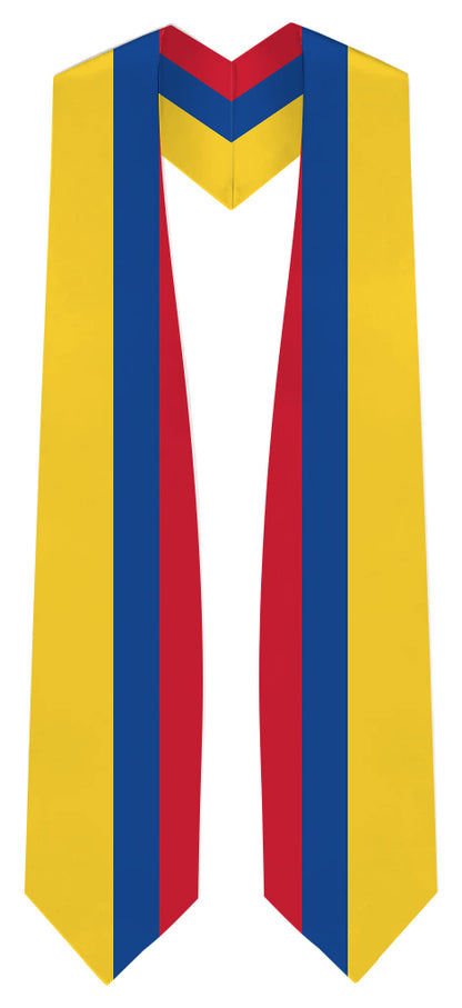 Colombia Graduation Stole - Colombian Flag Sash