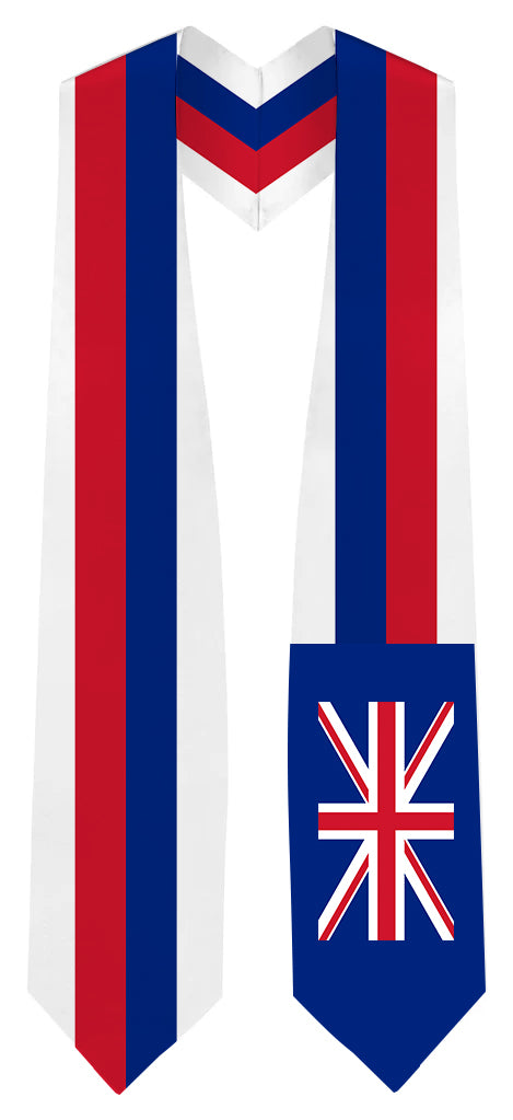 Hawaii Graduation Stole - Hawaiian Flag Sash