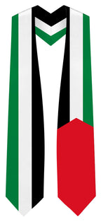 Palestine Graduation Stole - Palestinian Flag Sash