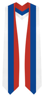 Russia Graduation Stole - Russian Flag Sash