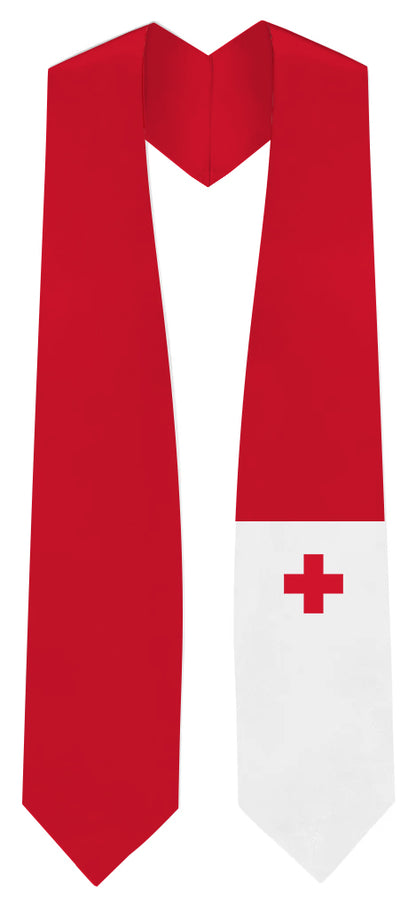 Tonga Graduation Stole - Tonga Flag Sash