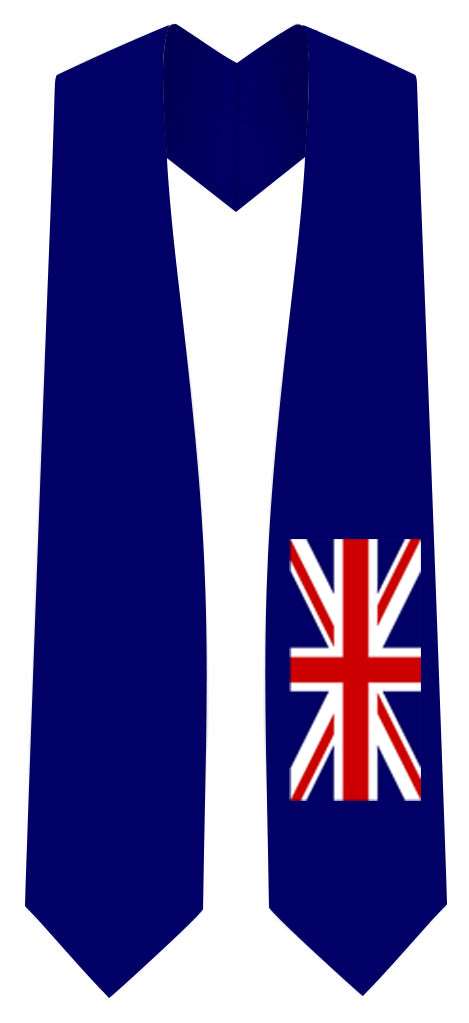 United Kingdom Graduation Stole - British Flag Sash