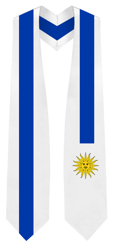 Uruguay Graduation Stole - Uruguayan Flag Sash