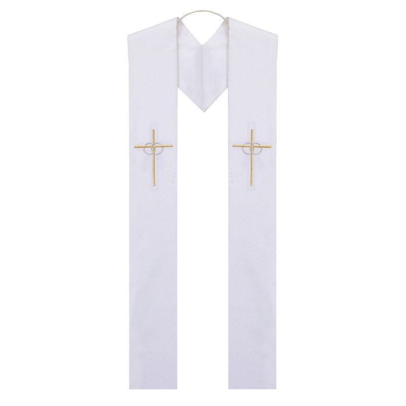 Reversible Baptism to Wedding Stole - Stoles.com