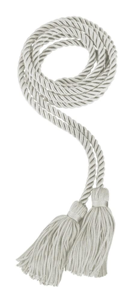 Silver Graduation Honor Cord - High School Honor Cords - Stoles.com