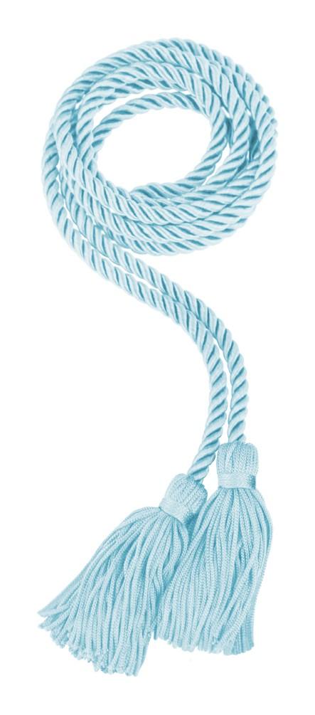 Light Blue Graduation Honor Cord - High School Honor Cords - Stoles.com