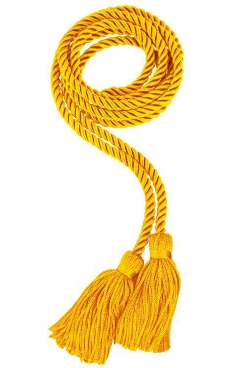 Gold Honor Cord - High School Honor Cords - Graduation Attire