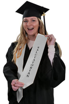 White Salutatorian Stole