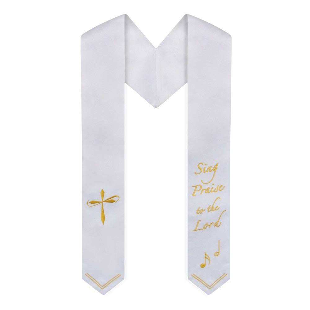 Sing Praise to the Lord Choir Stole - Stoles.com